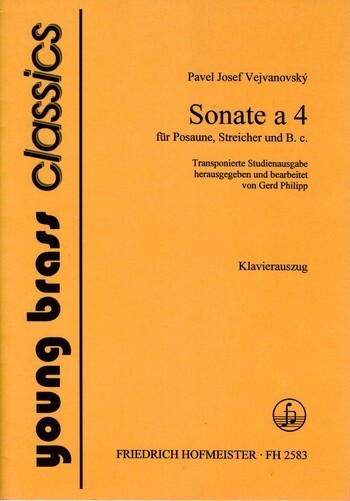 Sonate a 4 für posaune, Streicher und Bc