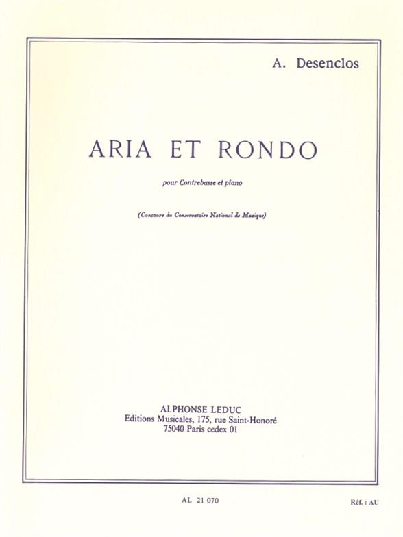 Aria et rondo