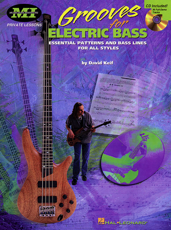 Grooves for electric Bass (+CD):
