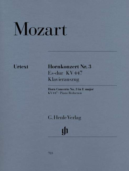 Konzert Es-Dur Nr.3 KV447 für Horn und Orchester