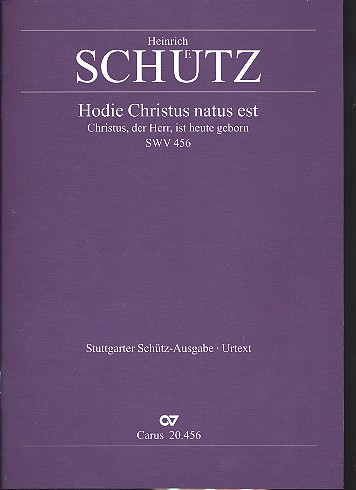 Hodie Christus natus est SWV456