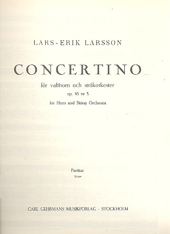 Concertino op.45 no.5
