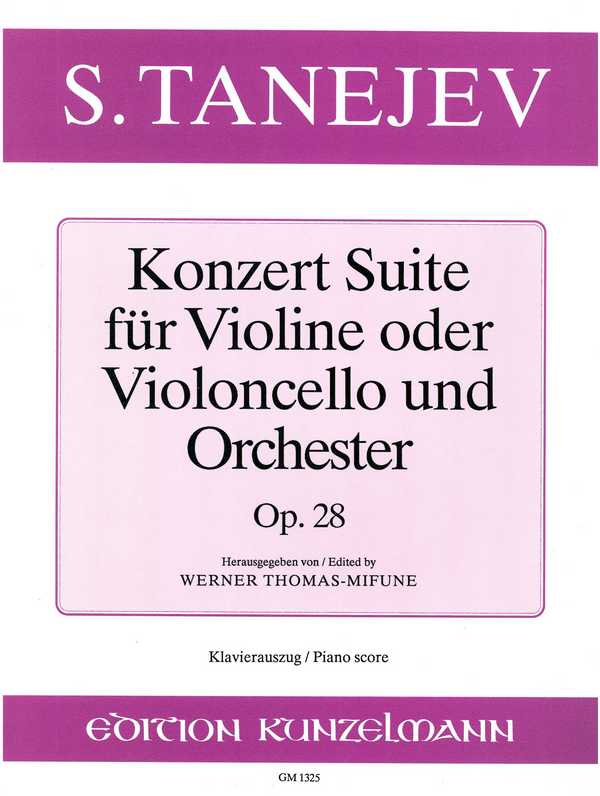 Konzertsuite op.28
