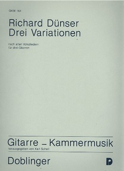 3 Variationen nach alten Volksliedern
