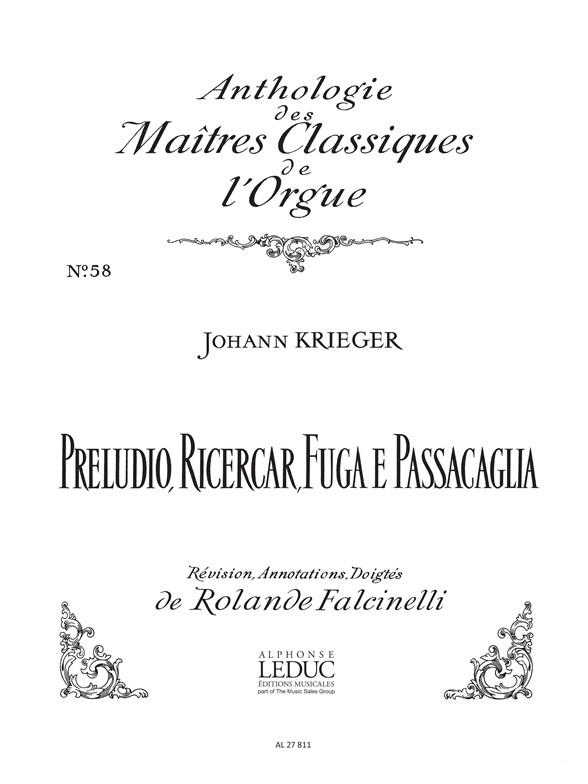 Preludio ricercar fuga e passacaglia