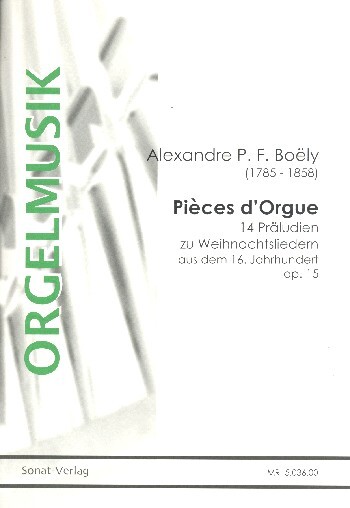 14 préludes ou pièces d'orgue op.15