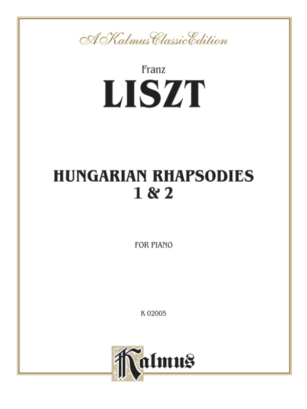 HUNGARIAN RHAPSODIES NOS.1+2
