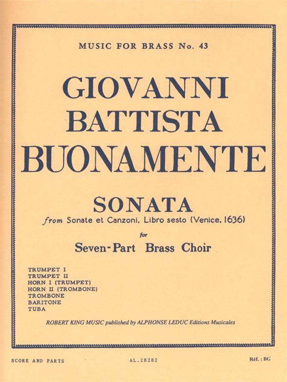 SONATA FROM SONATE ET CANZONI