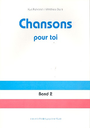 Chansons pour toi Band 2 Materialien