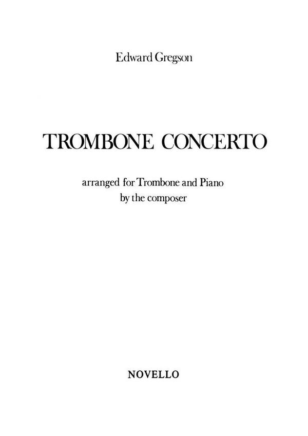 Trombone Concerto arranged for