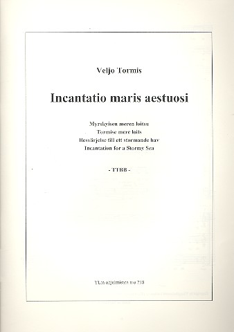 Incantatio maris aestuosi for male