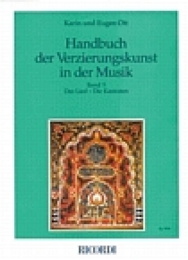 Handbuch der Verzierungskunst in