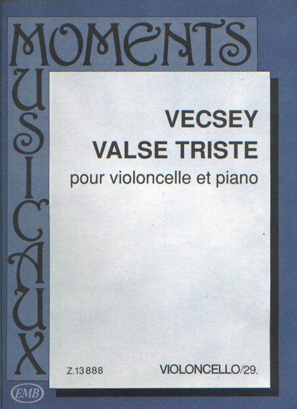 Valse triste pour violoncelle et