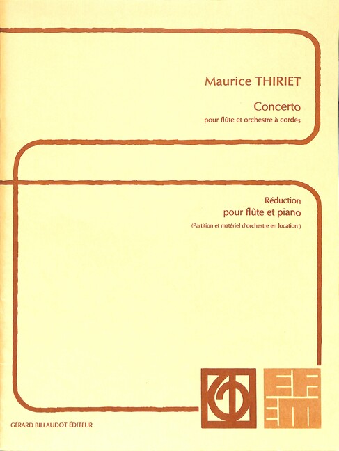 Concerto pour flûte et orchestre