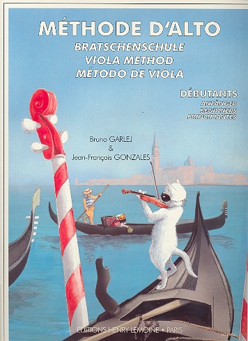 Méthode d'alto débutants