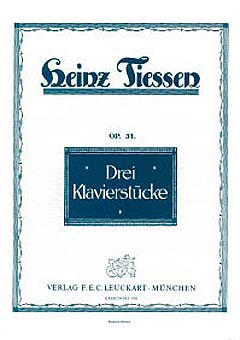 3 Klavierstücke op.31