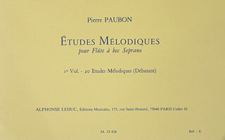 Etudes melodiques vol.1 20 etudes