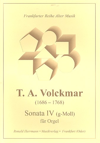 Sonate g-Moll Nr.4 für Orgel