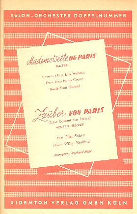 Mademoiselle de Paris  und