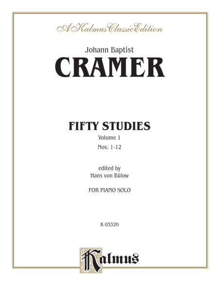 50 STUDIES VOL.1 (NOS.1-12) FOR PIANO