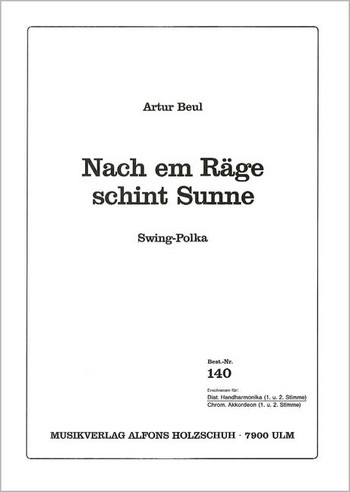 NACH EM RAEGE SCHINT SUNNE SWING-