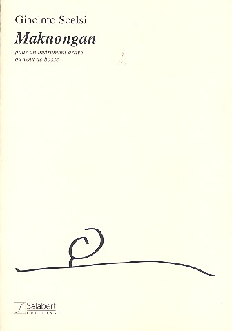 Maknongan pour un instrument grave