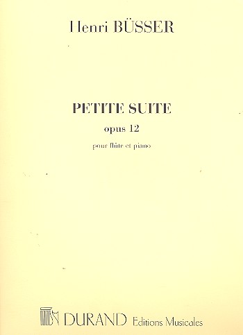 Petite Suite op.12 pour flûte (violon)