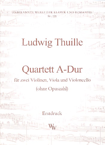 Streichquartett A-Dur