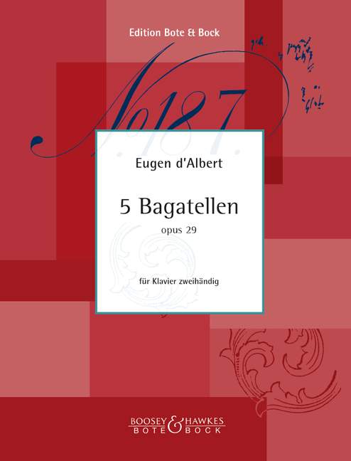 5 Bagatellen op.29