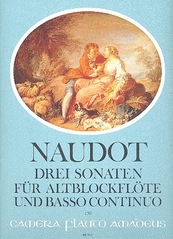 3 Sonaten op.14 für Altblockflöte