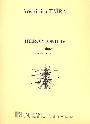 Hierophonie 4 pour flutes (un exécutant)
