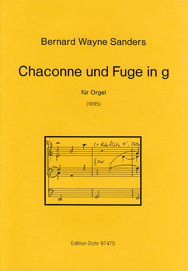 Chaconne und Fuge g-Moll