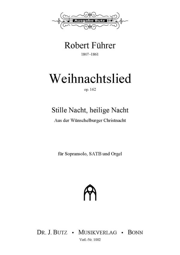 Stille Nacht Weihnachtslied op.162