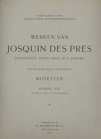 Motetten Band 19