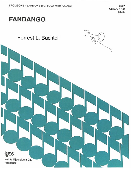Fandango for trombone or baritone