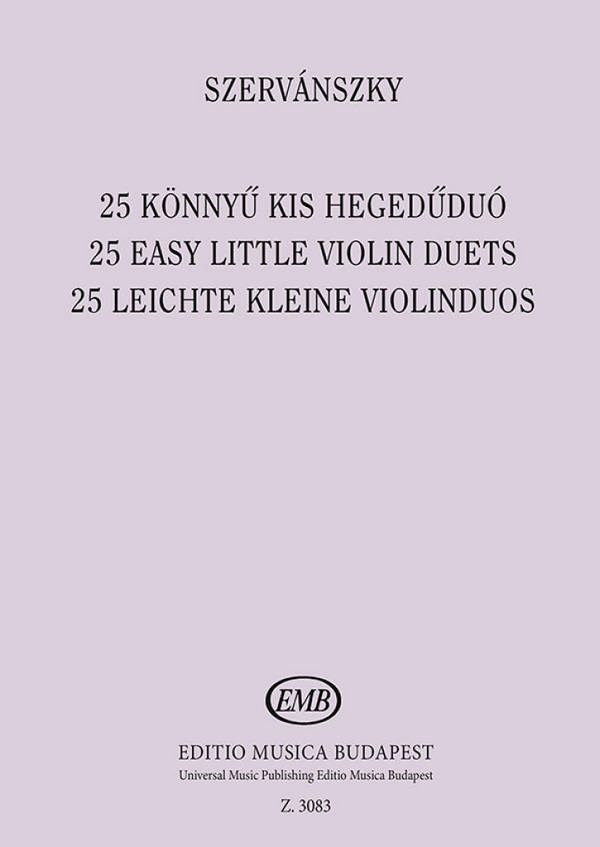25 kleine Violinduos