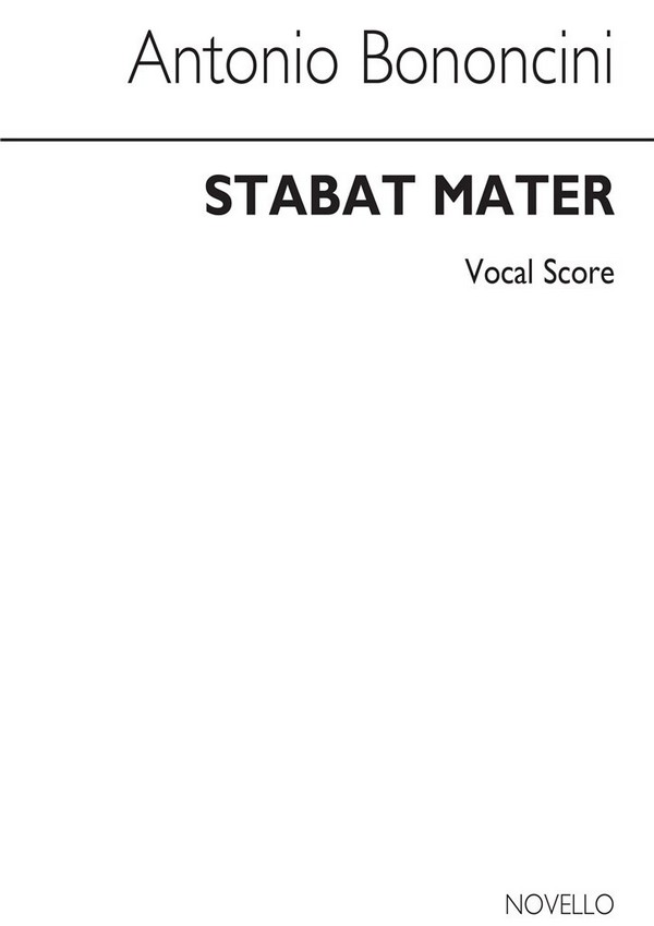 Stabat mater for soli, mixed chorus,