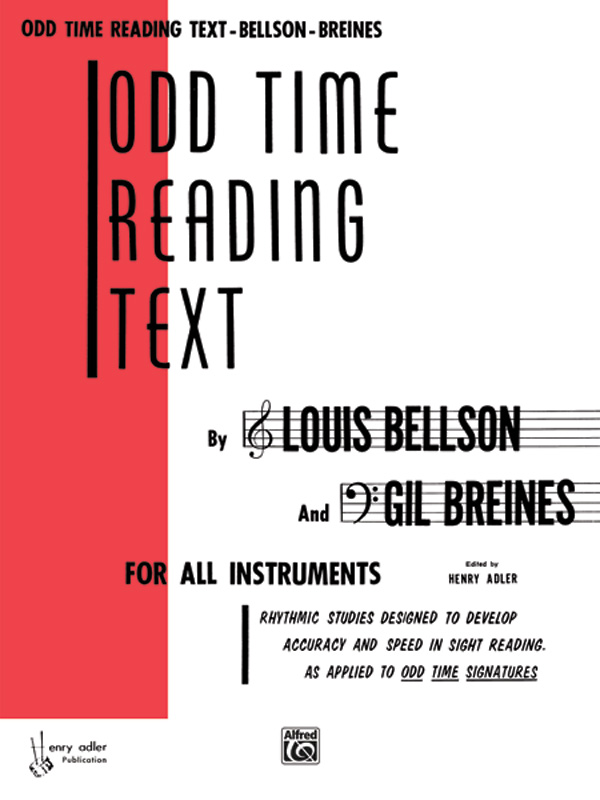 Odd Time Reading Text for all instruments