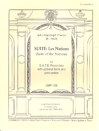 Suite les Nations for satb