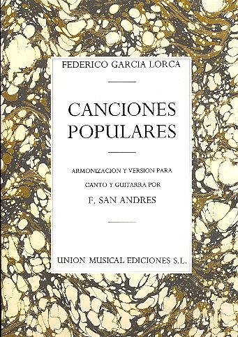 Canciones populares para canto