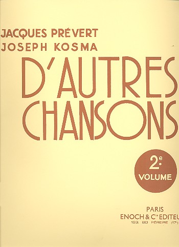 D'autres chansons vol.2: album