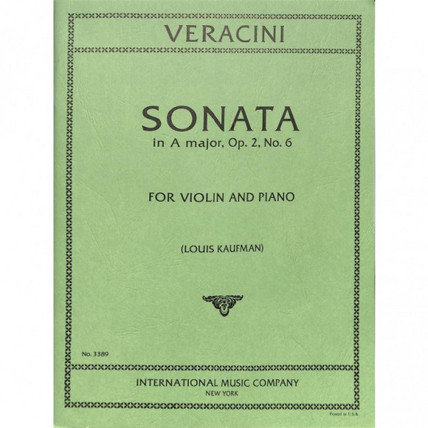Sonata A major op.2,6
