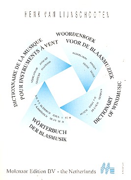 Wörterbuch der Blasmusik (dt/en/nl/fr)