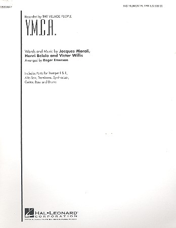 YMCA: INSTRUMENTAL PAK WITH PARTS