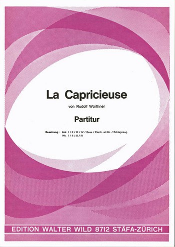 LA CAPRICIEUSE FUER AKKORDEON-