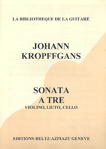 Sonata a tre für Violine, Laute