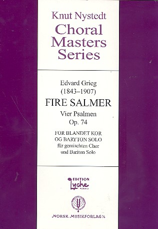 4 Psalmen op.74 für gem Chor und