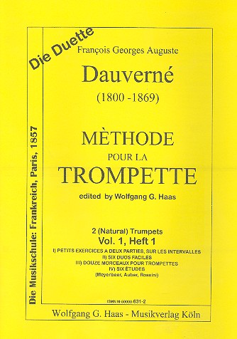 Methode pour la trompette vol.1