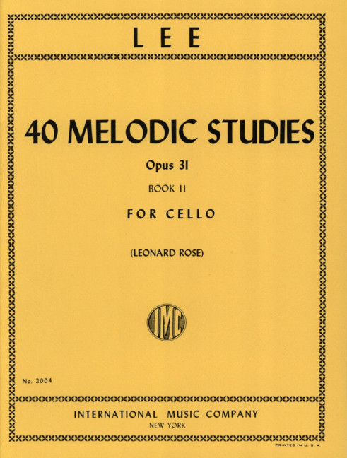 40 melodic Studies op.31 vol.2 (nos.23-40)