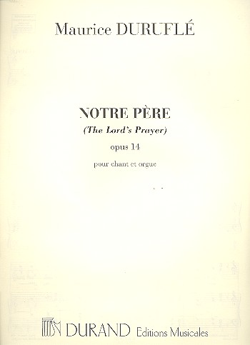 Notre pere op.14